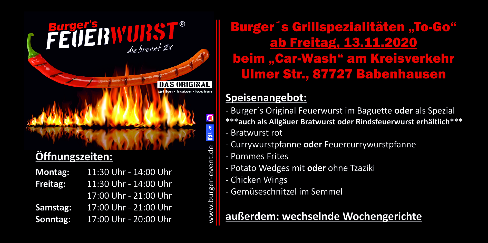Anzeige für Social Media